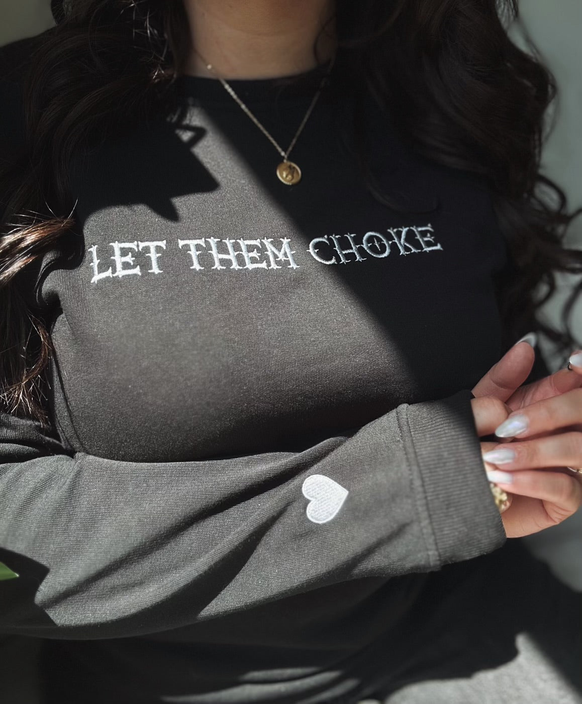 GLM x Erin Let Them Choke Lightweight Sweatshirt