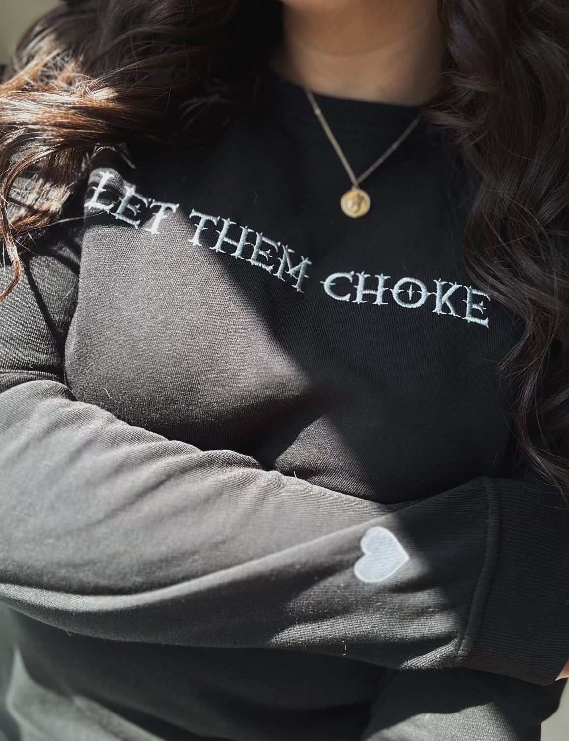 GLM x Erin Let Them Choke Lightweight Sweatshirt