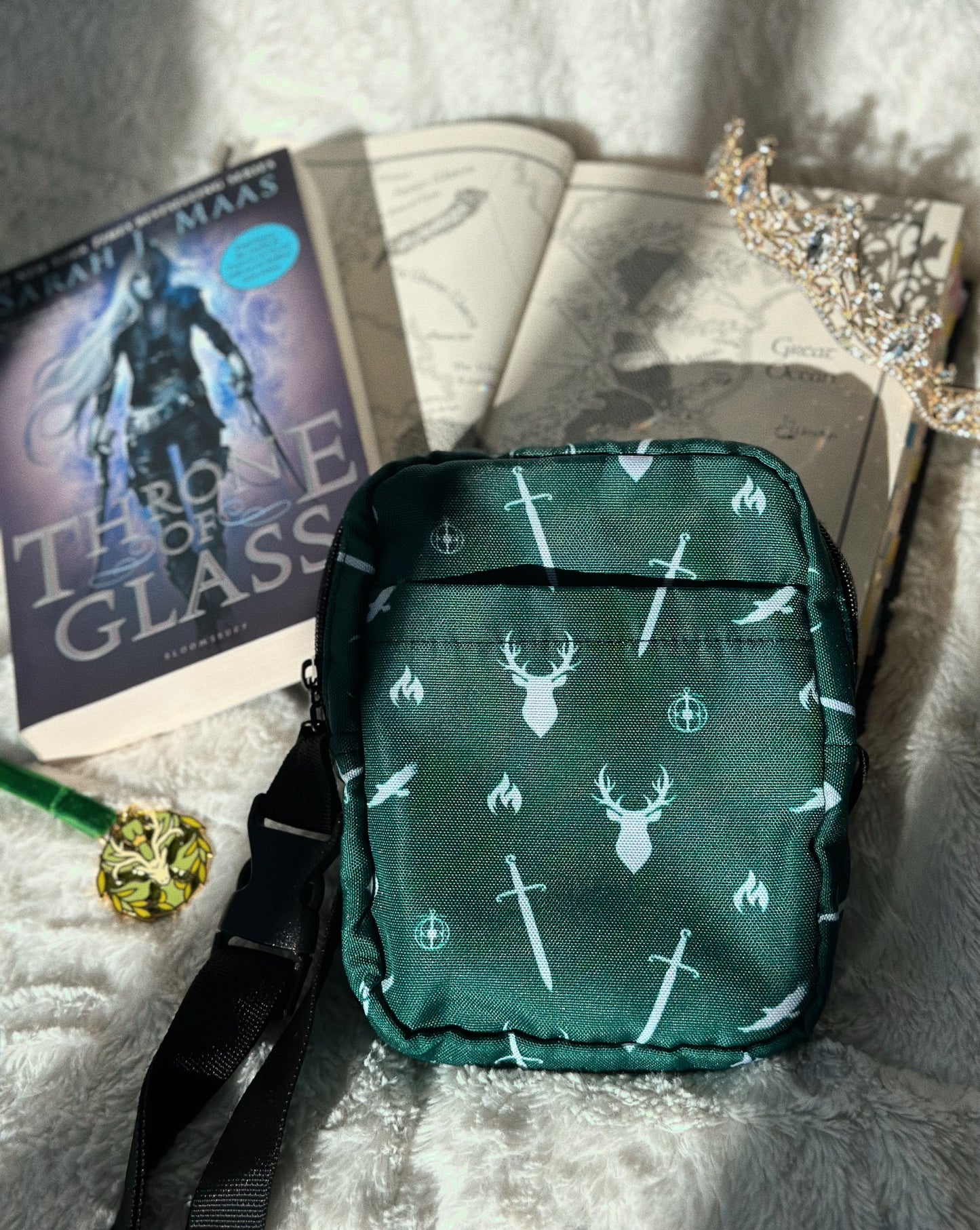 Throne of Glass Crossbody Bag