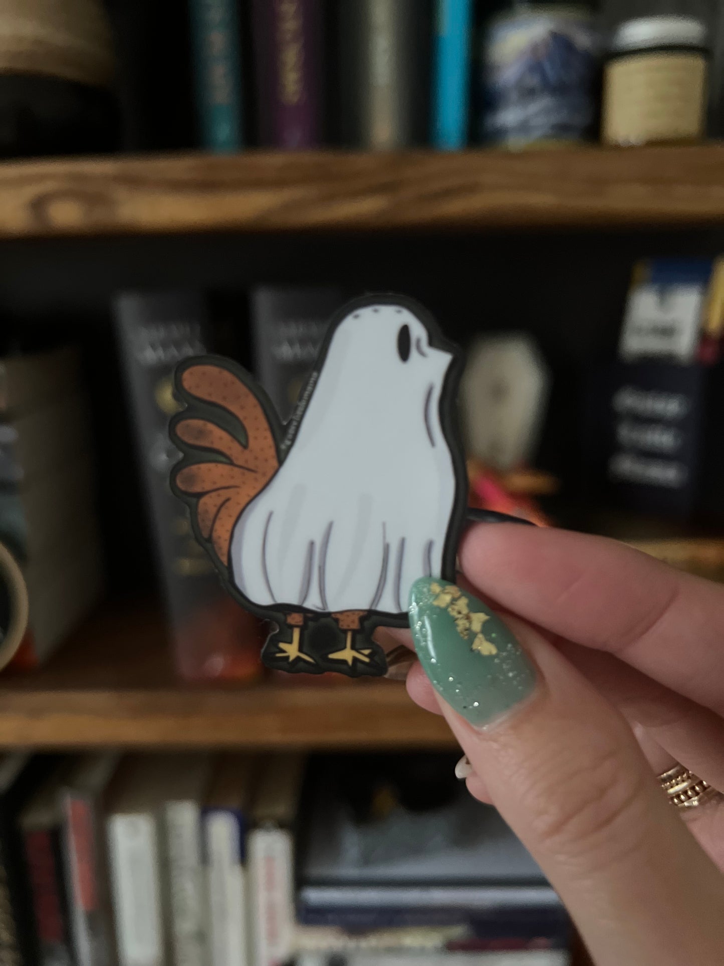 Chicken Ghost Sticker