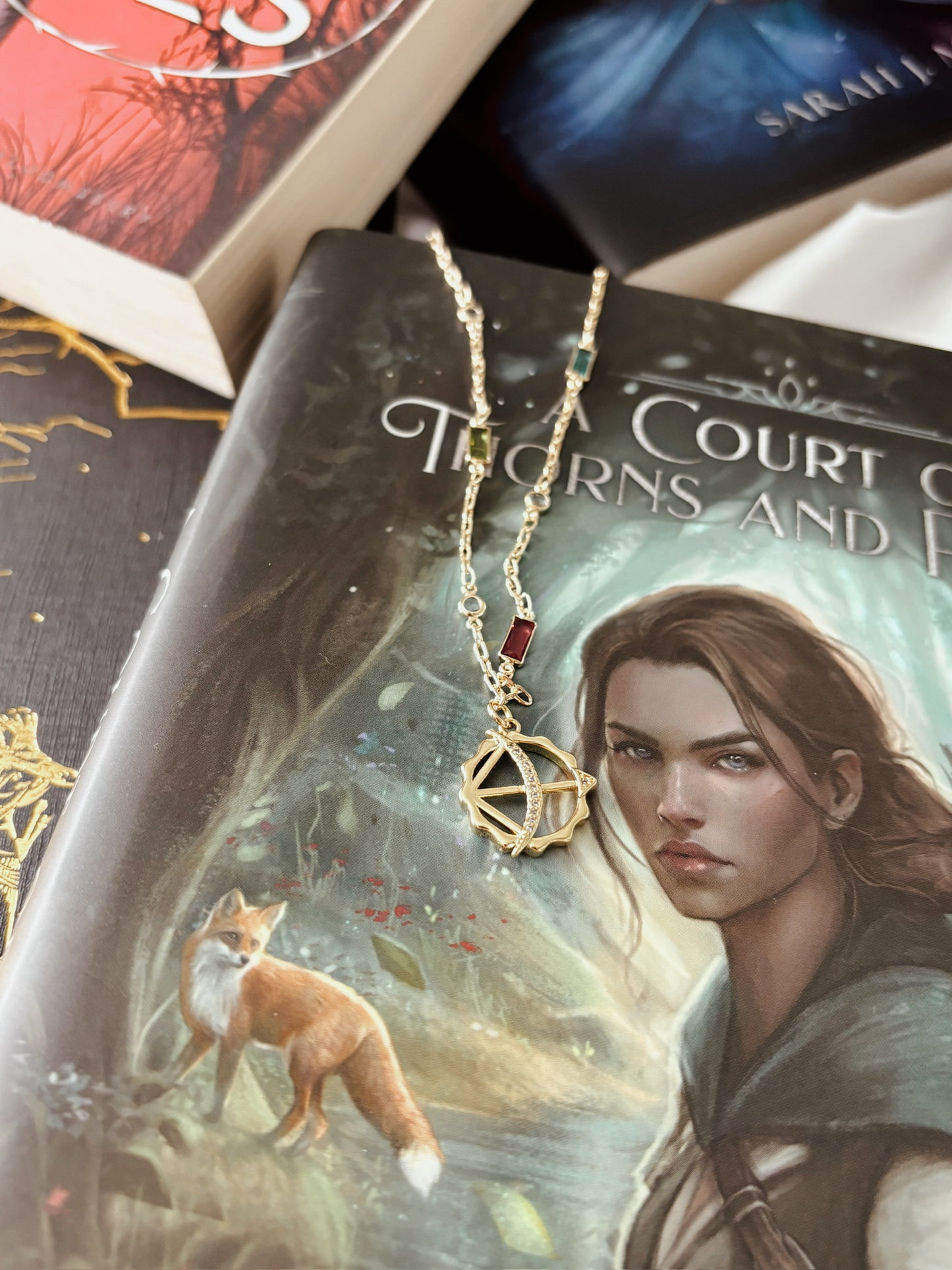 Feyre Cursebreaker Fae & Fantasy Gold-Filled Necklace