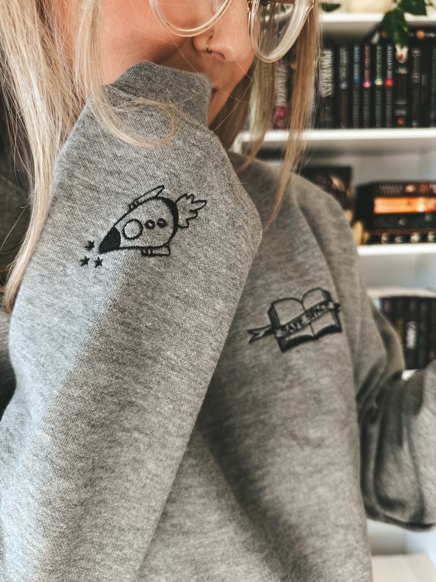 GLM x Taylor Reads Safe Space Luxe Sweatshirt