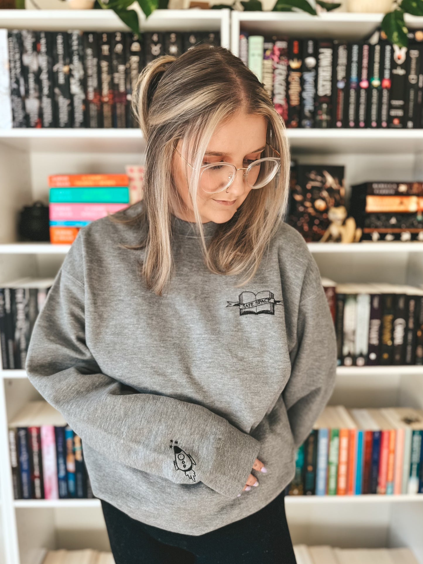 GLM x Taylor Reads Safe Space Luxe Sweatshirt