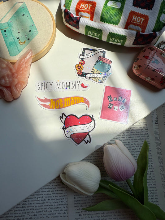Bookish Mommy Stickers