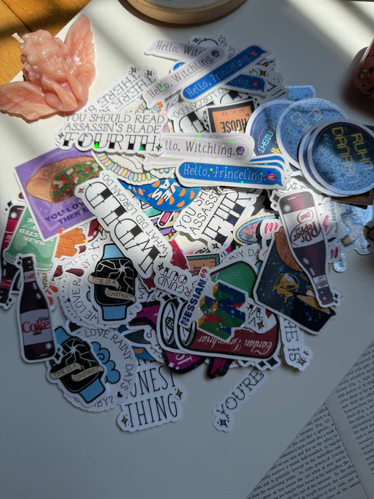 **Mystery Sticker Lot**