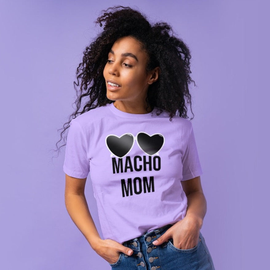 Macho Mom Parody Luxe T-shirt