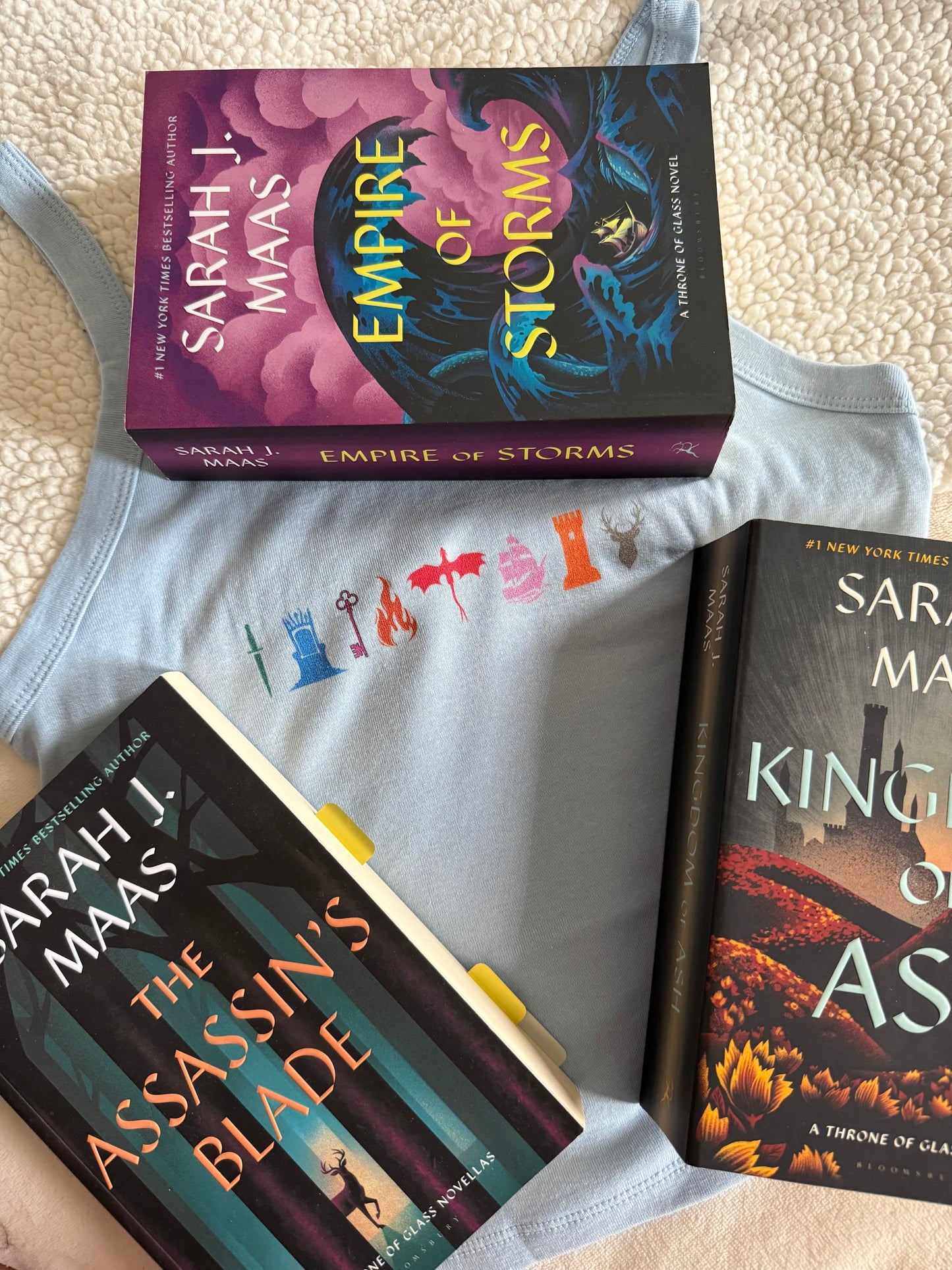 Throne of Glass Baby Rib Tank