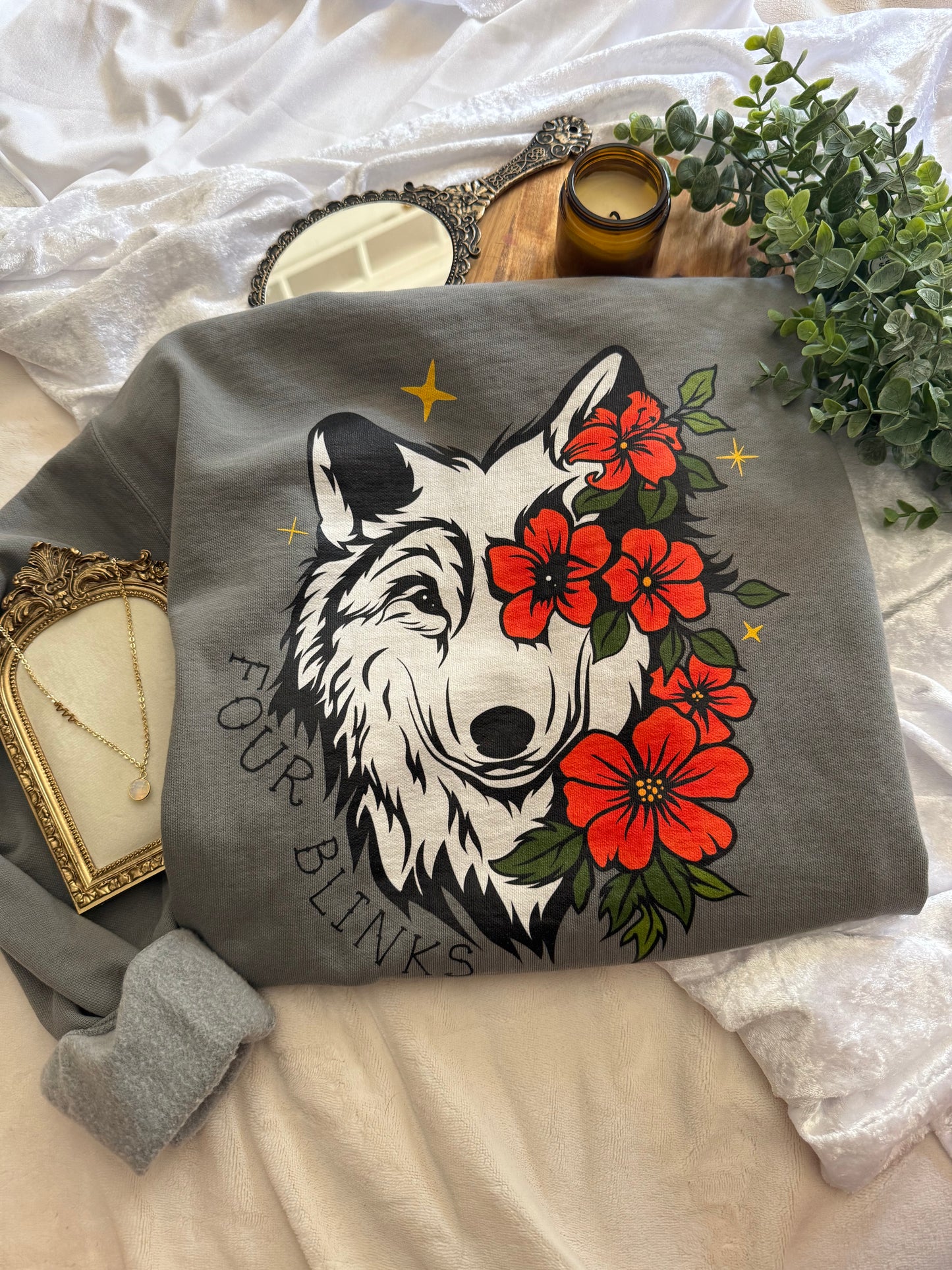 Four Blinks Fenrys Comfort Colors Crew