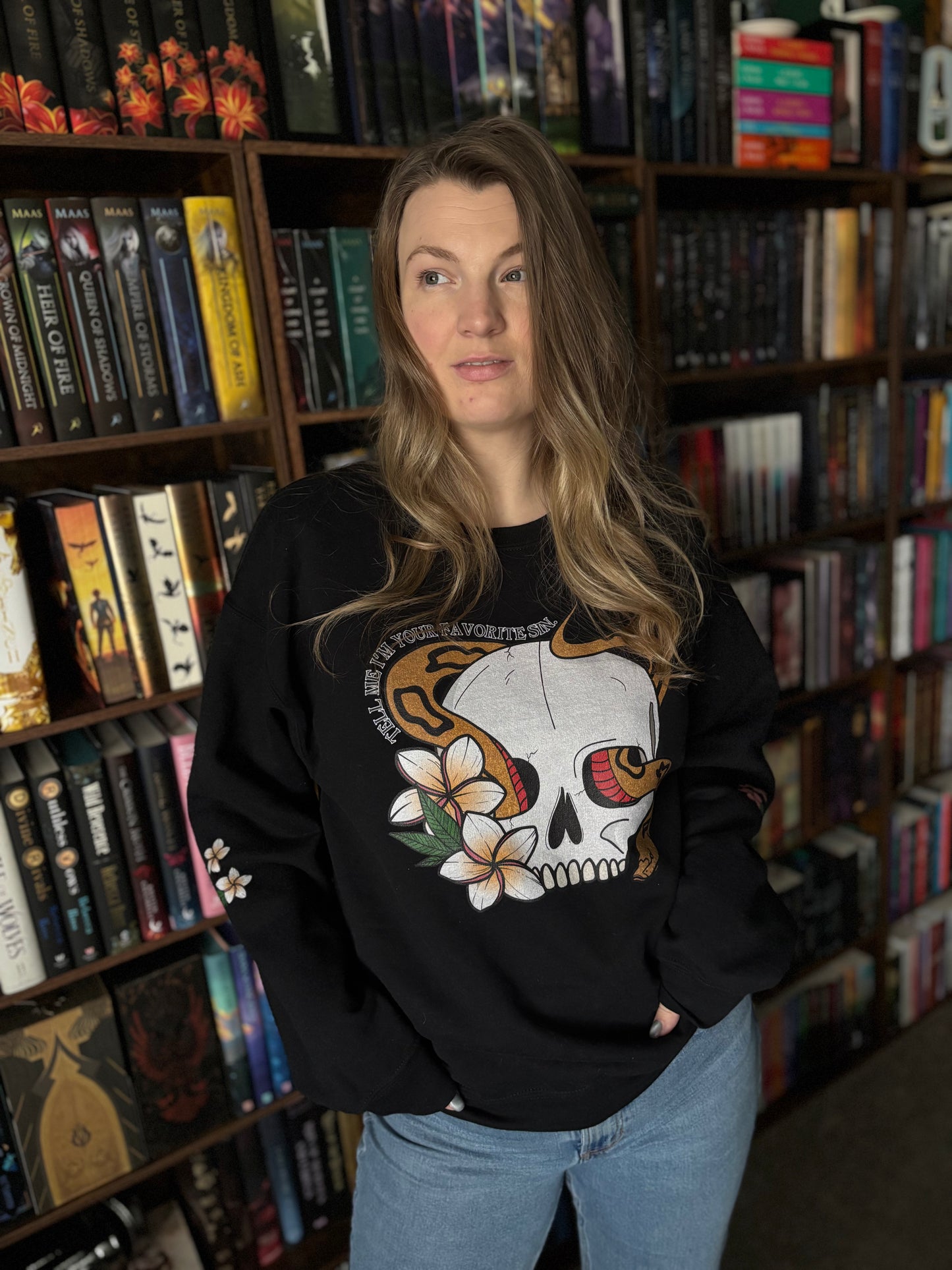 Sin Crewneck Sweater