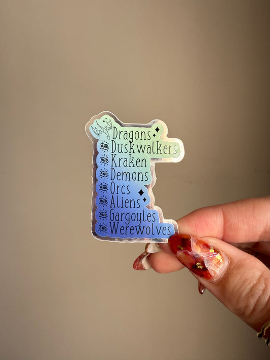 Monster Smut Sticker