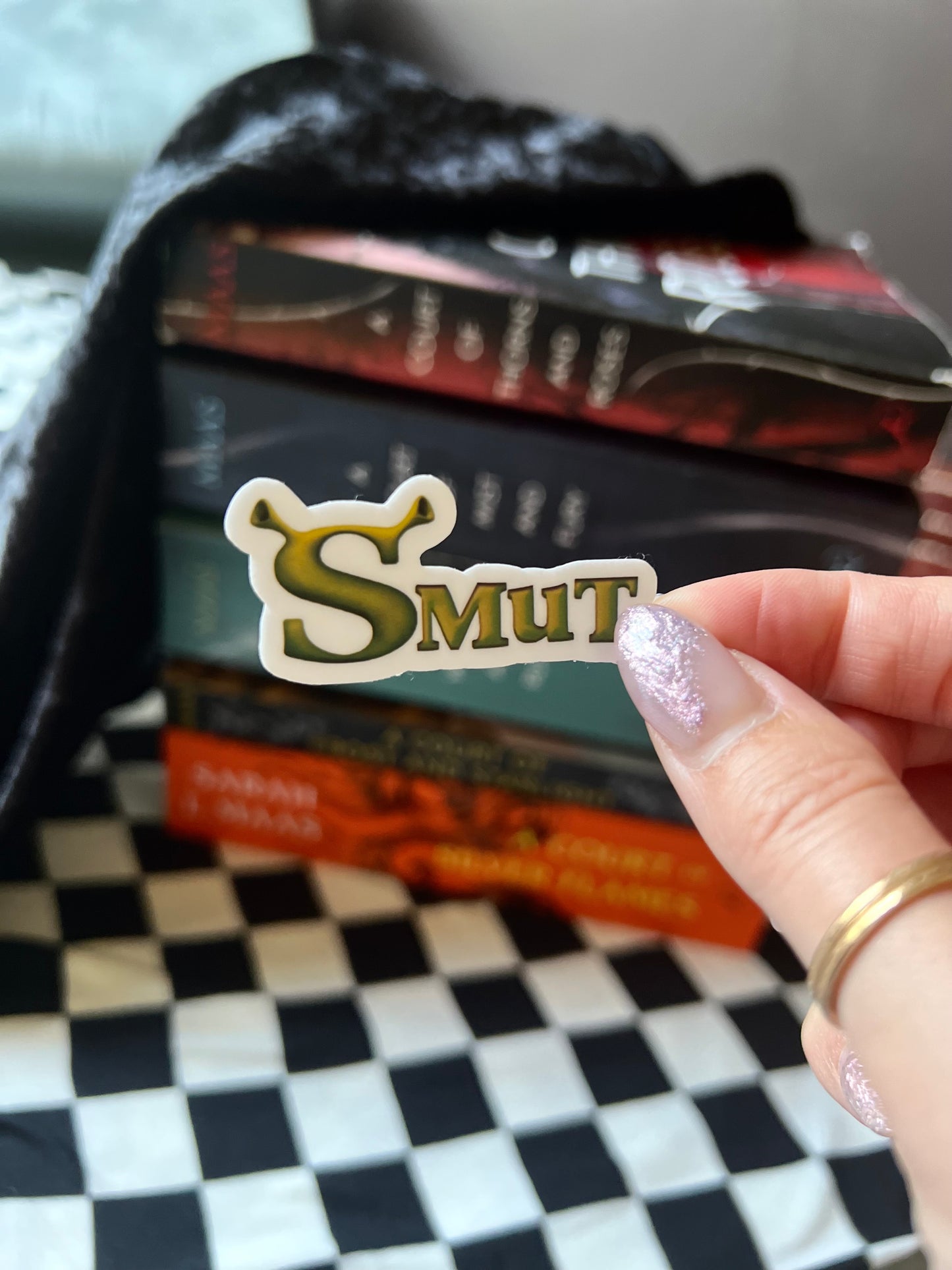 Swamped in Smut Sticker