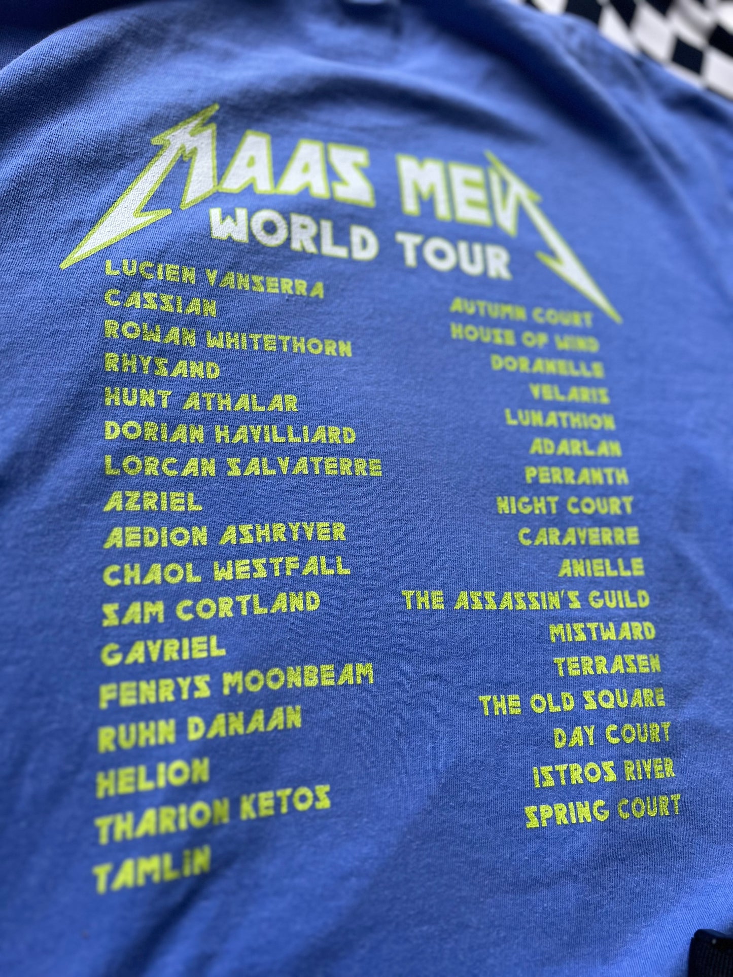 Maas Men World Tour Tee