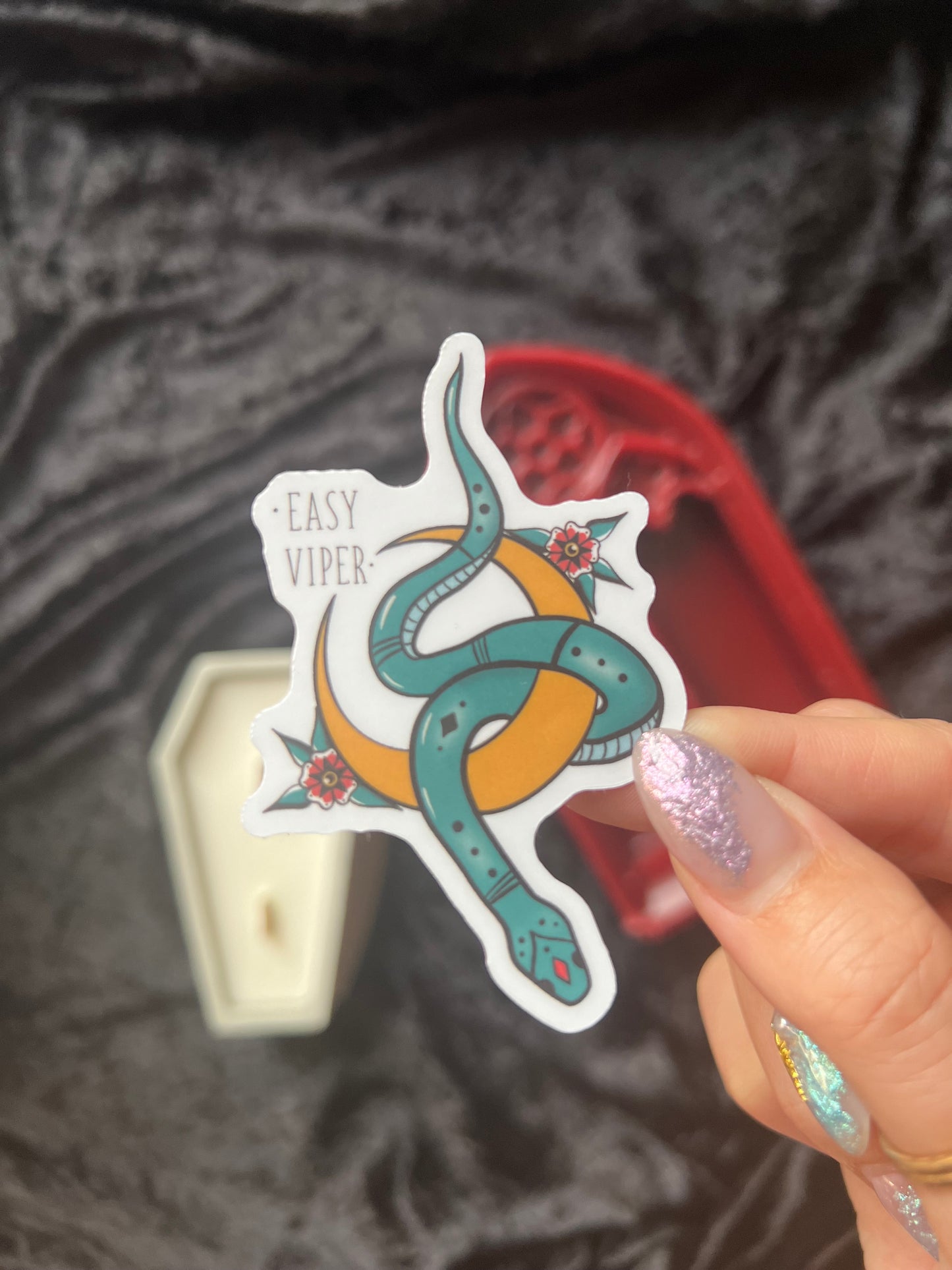 Easy, Viper Sticker