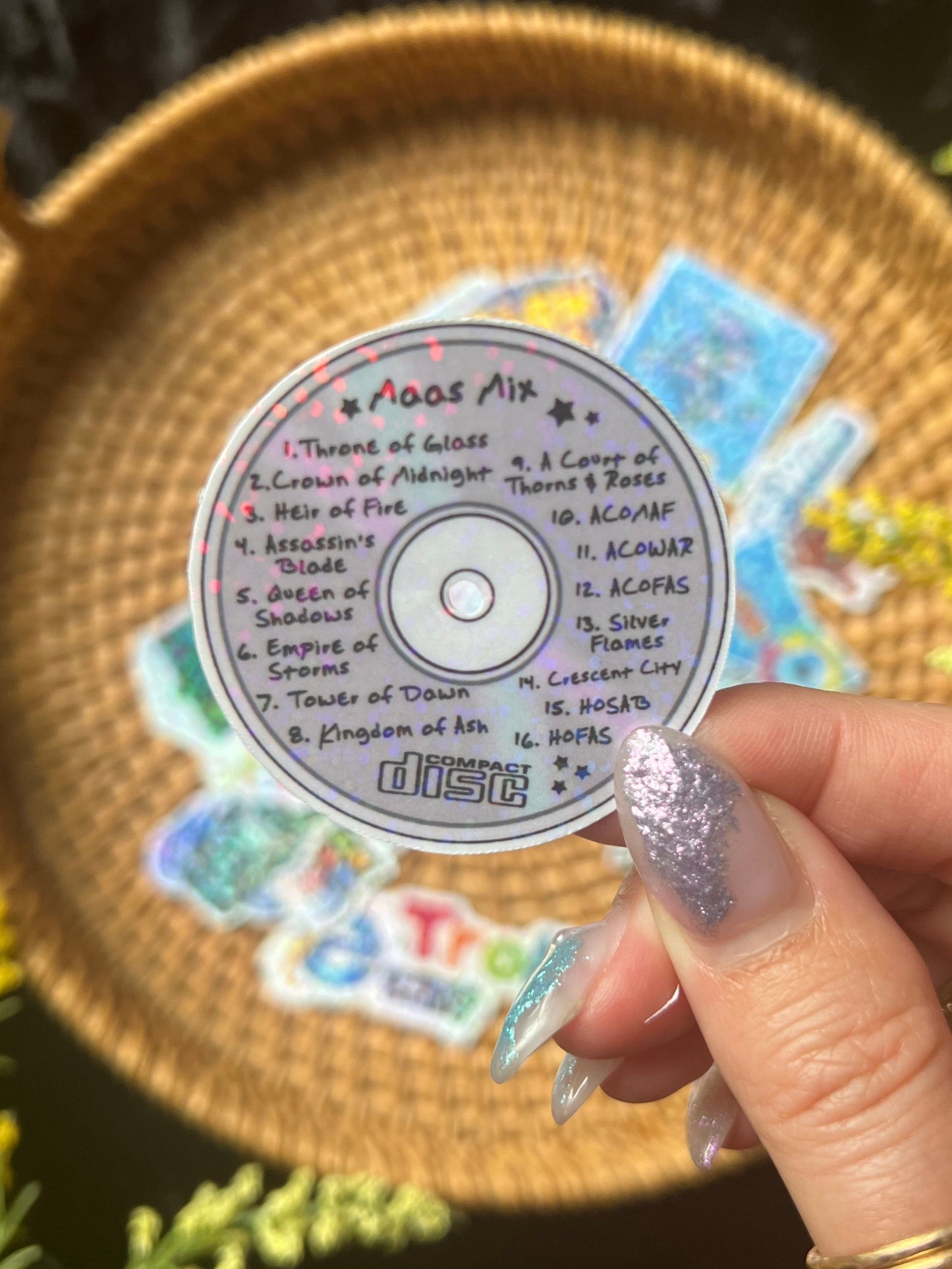 Maas Mix Tape/CD Kindle Sticker