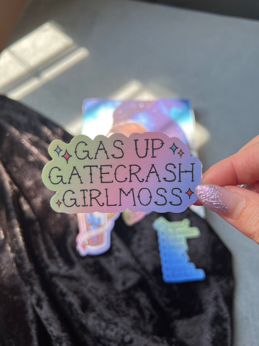 Gaslight Gatekeep Girlboss Remix Sticker