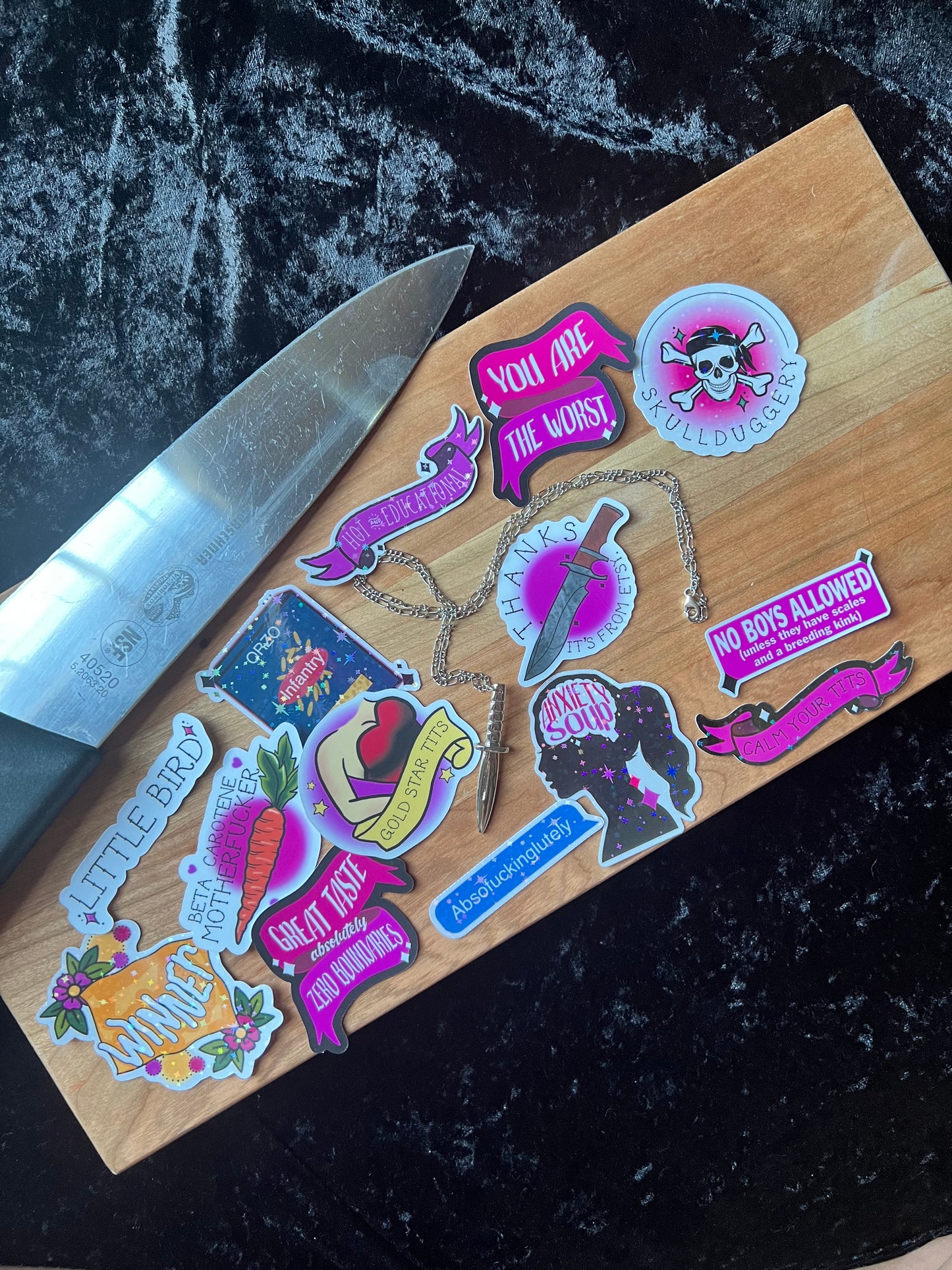 Butcher & Blackbird Inspired Stickers