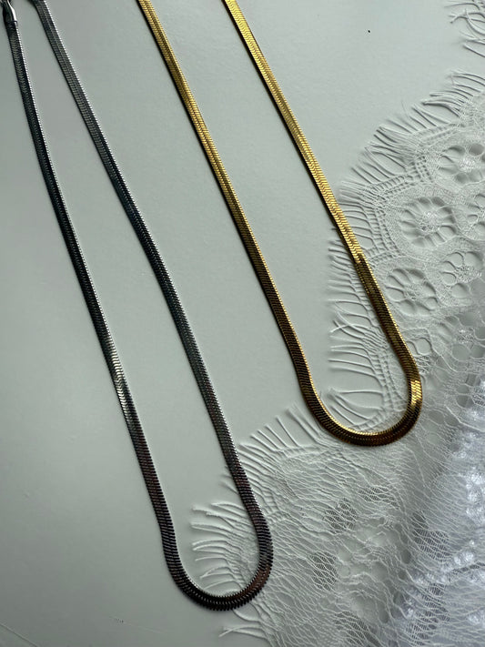 Herringbone Layering Necklace