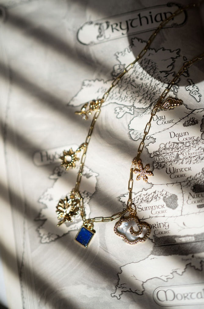 The Courts Fae & Fantasy Charm Necklace