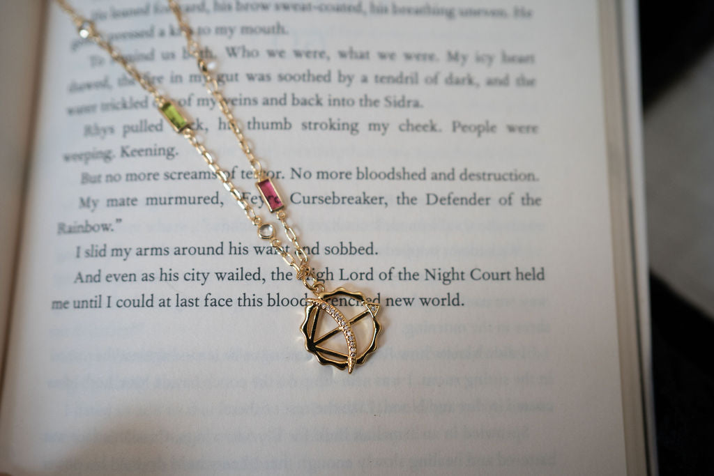 Feyre Cursebreaker Fae & Fantasy Gold-Filled Necklace