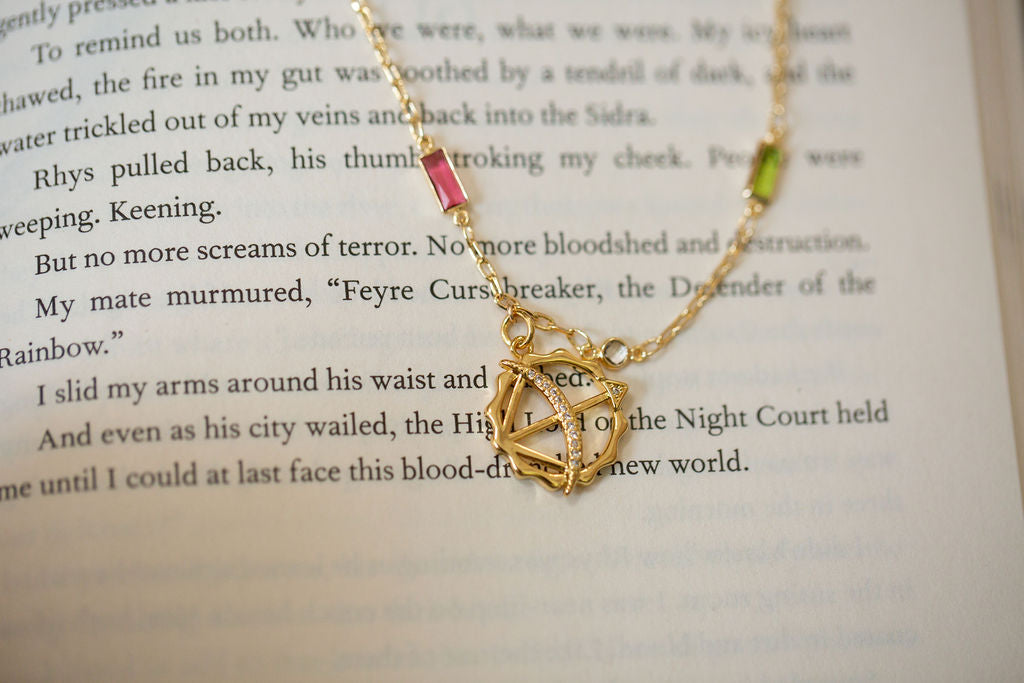 Feyre Cursebreaker Fae & Fantasy Gold-Filled Necklace