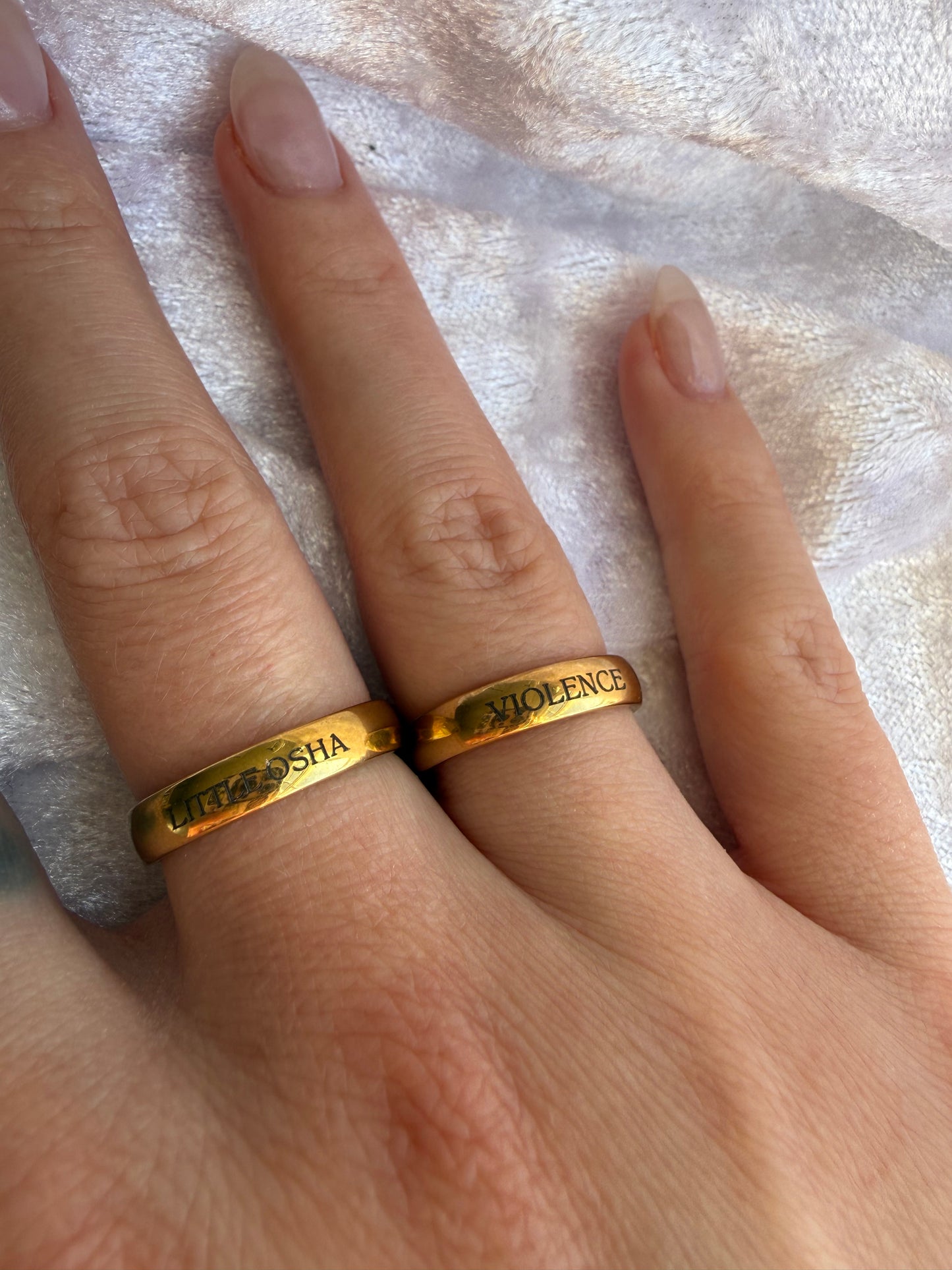 Terms of Endearment Rings | Romantasy Rings for Fantasy Readers