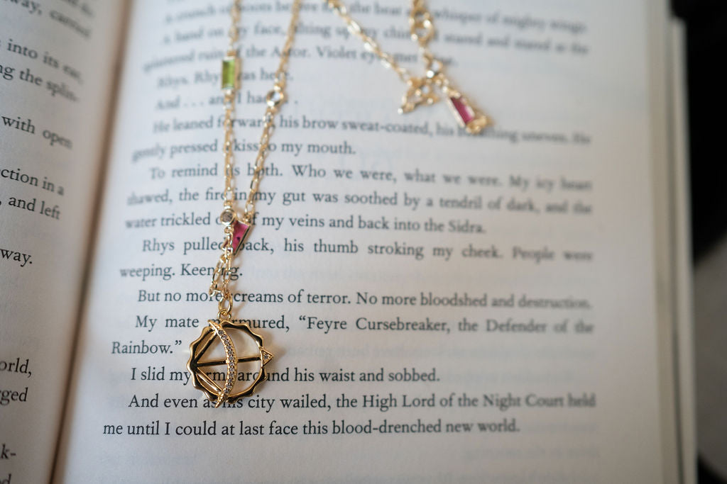 Feyre Cursebreaker Fae & Fantasy Gold-Filled Necklace