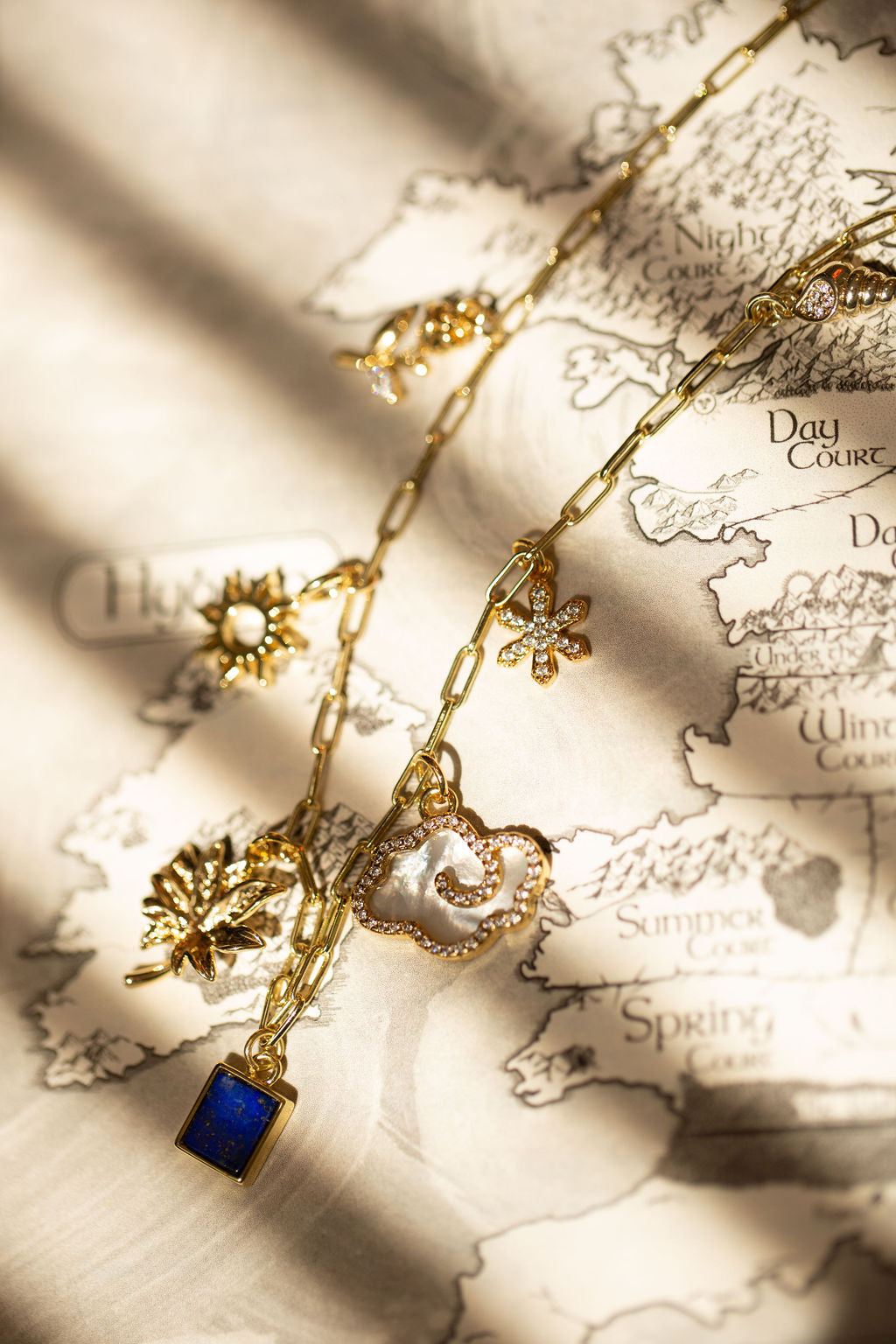 The Courts Fae & Fantasy Charm Necklace