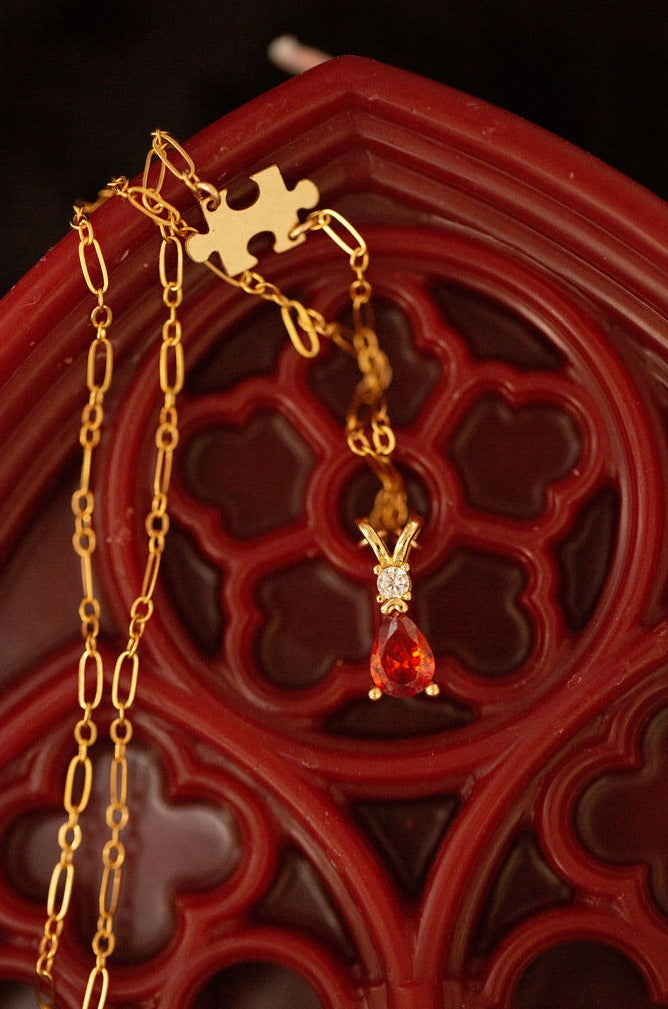 Amren, Tiny Ancient One Fae & Fantasy Gold-Filled Necklace