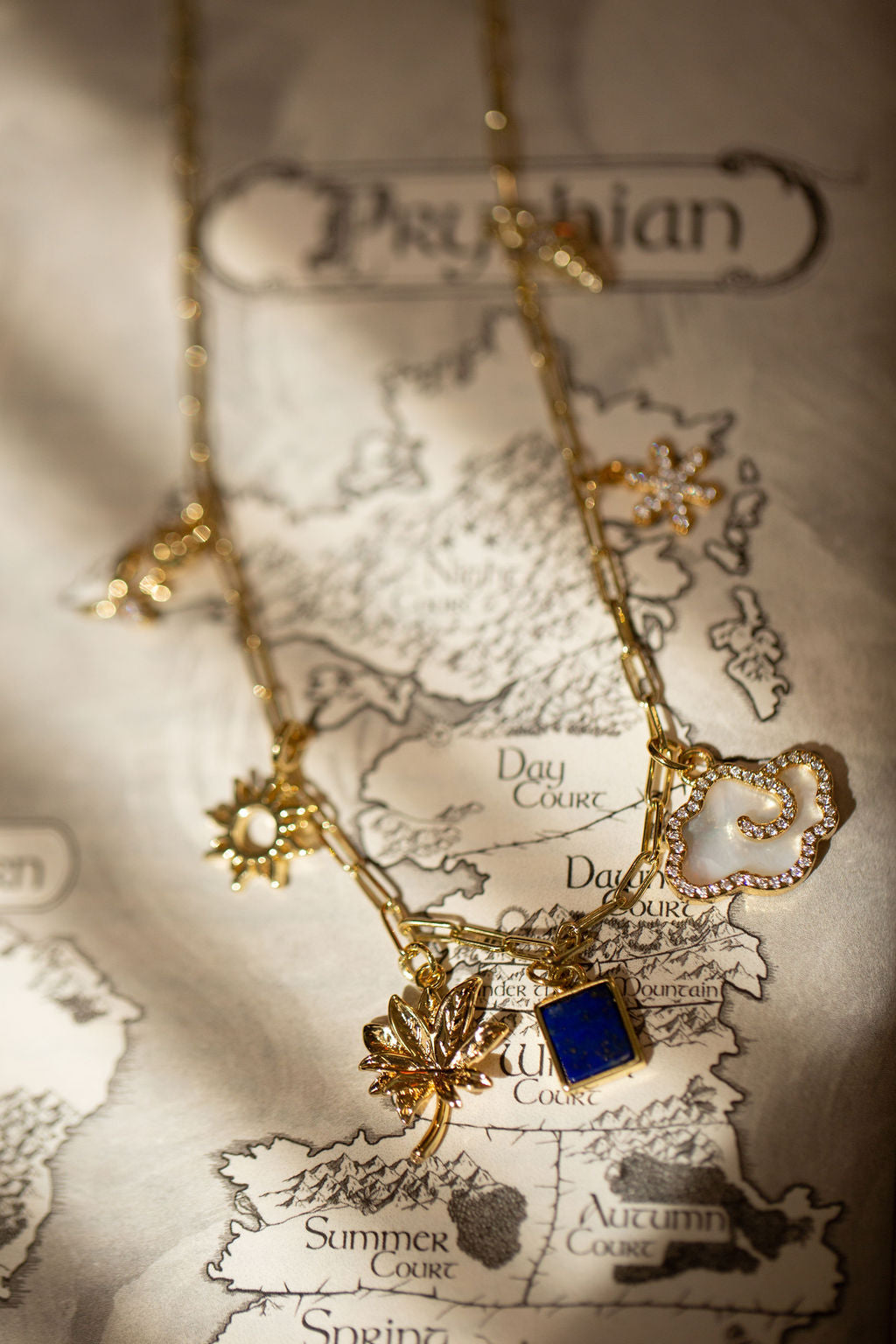 The Courts Fae & Fantasy Charm Necklace