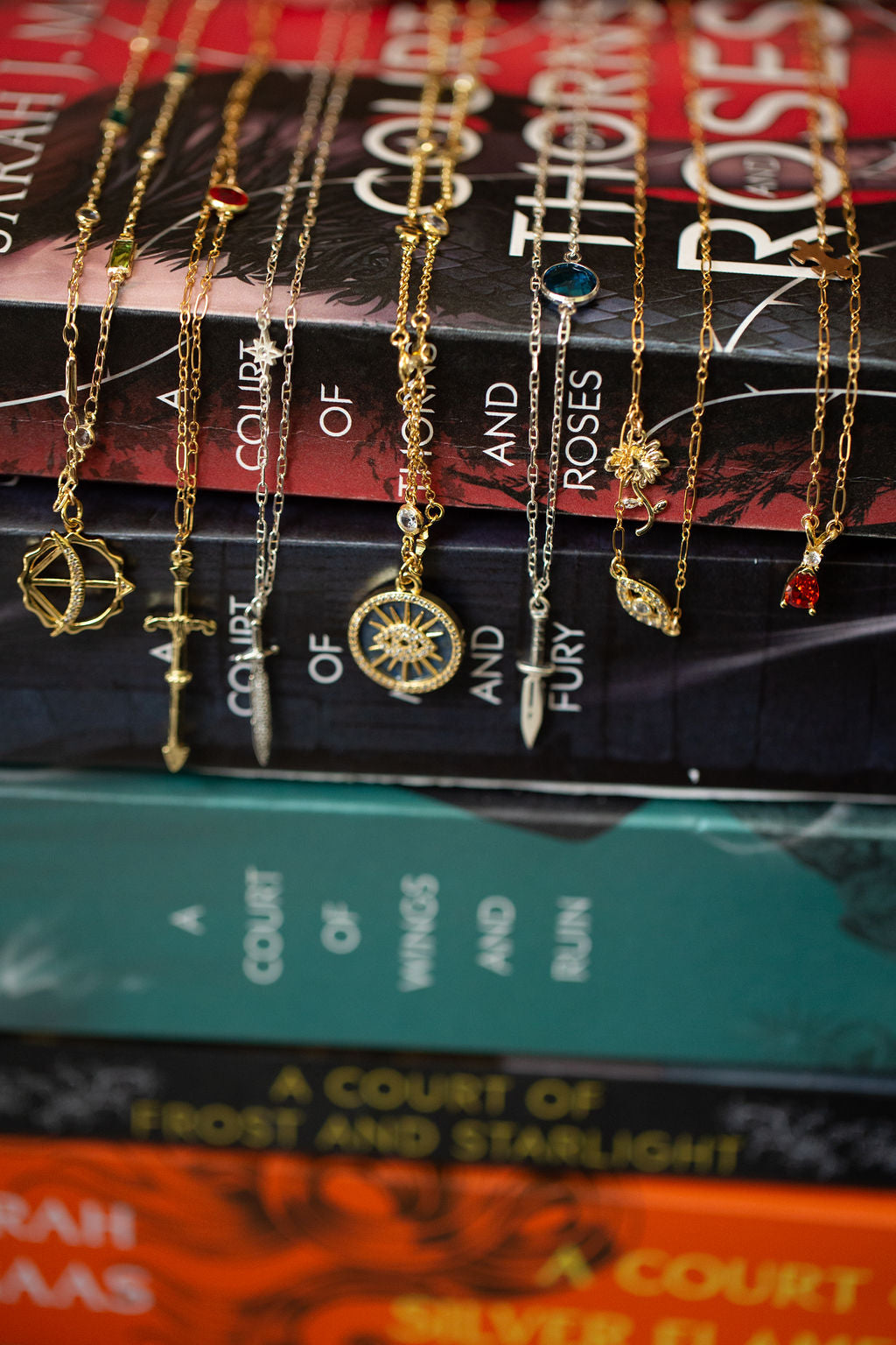 Feyre Cursebreaker Fae & Fantasy Gold-Filled Necklace