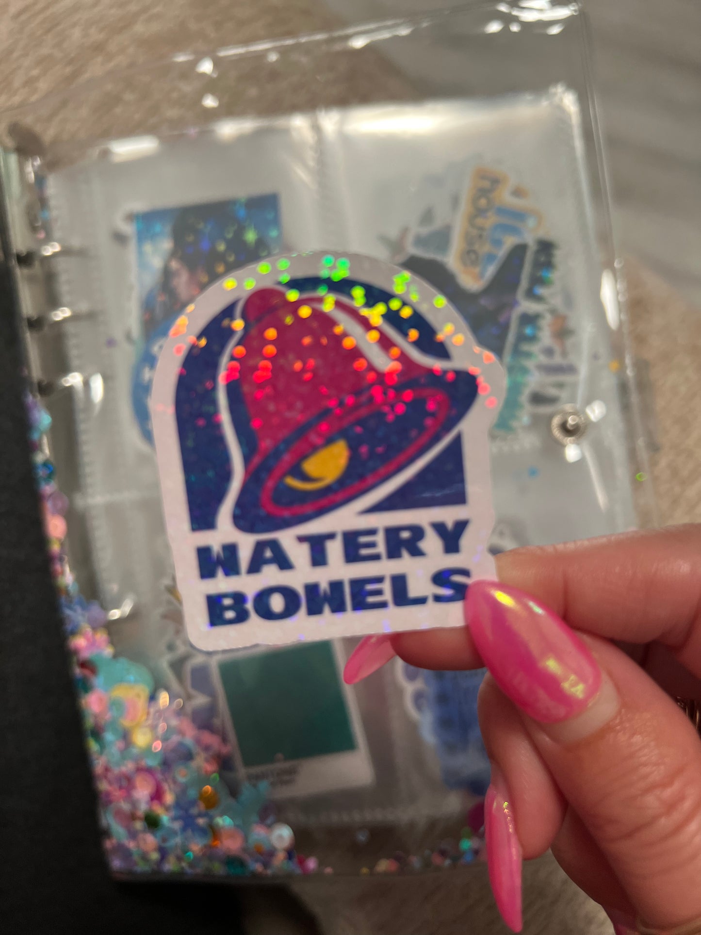 Watery Bowels Sticker