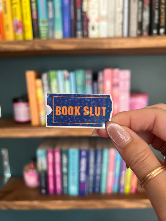 Book Slut VHS Sticker