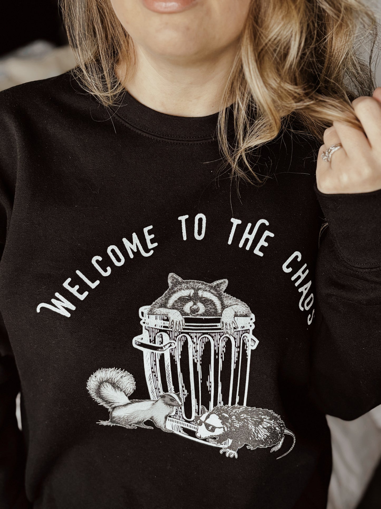 GLM x PAR Welcome to the Chaos Luxe Crewneck