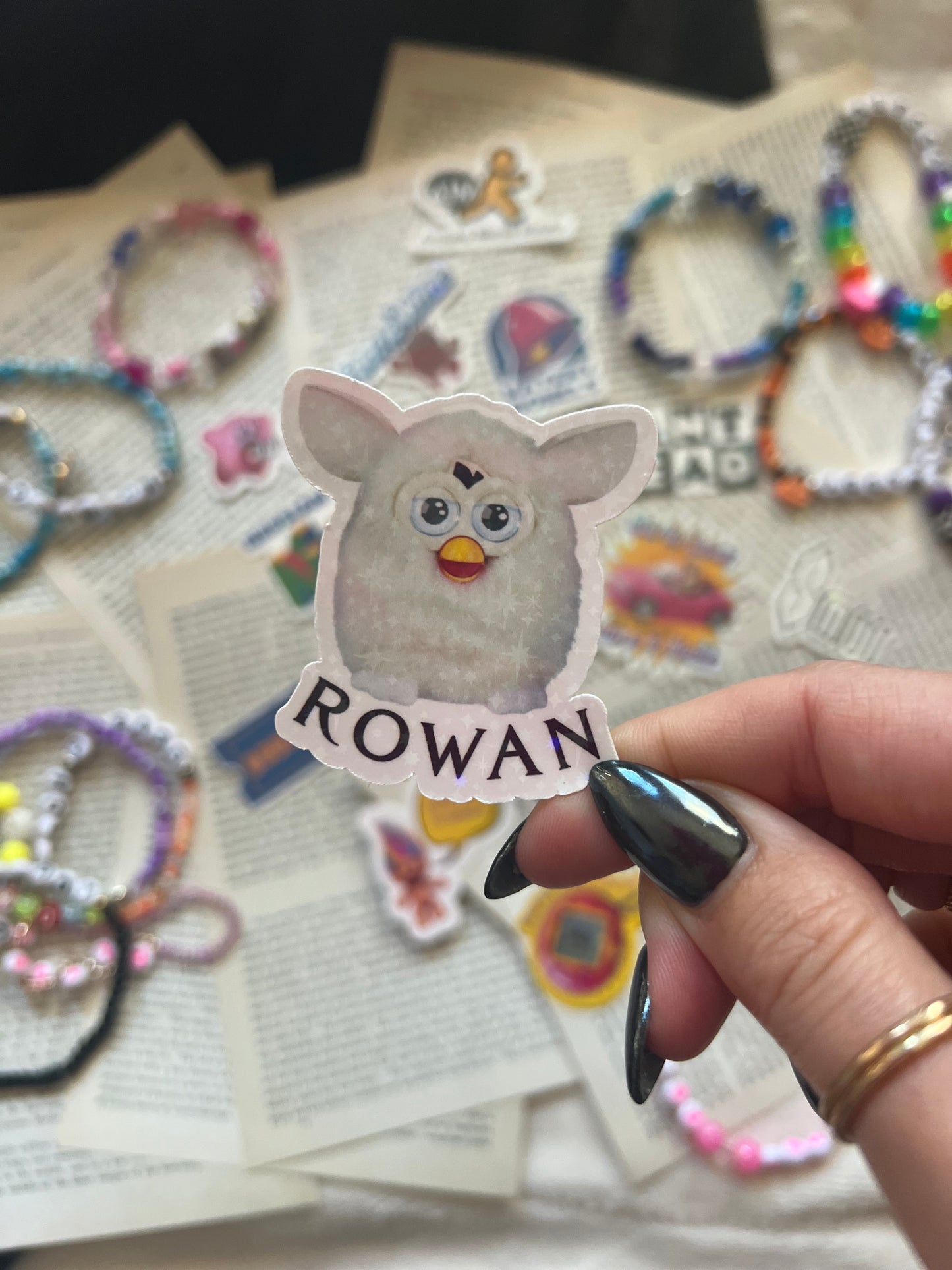 Rowan Furby Sticker