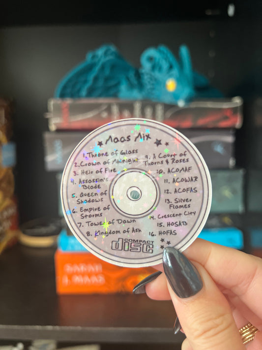 Maas Mix Tape/CD Kindle Sticker