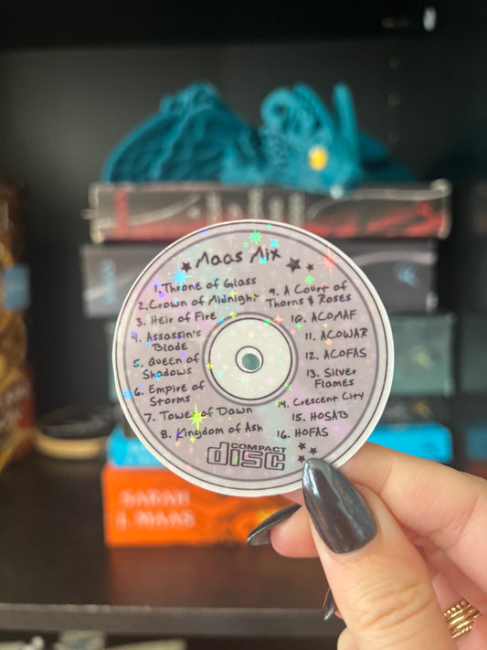 Maas Mix Tape/CD Kindle Sticker