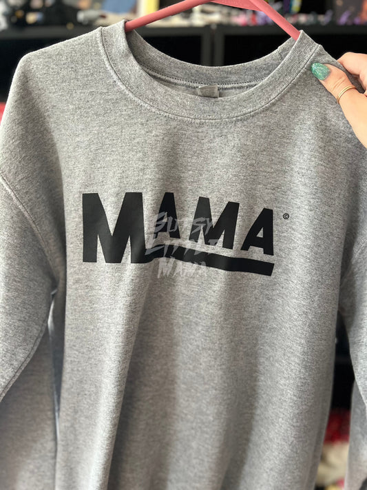 Mama Sport Grey Crewneck - SMALL