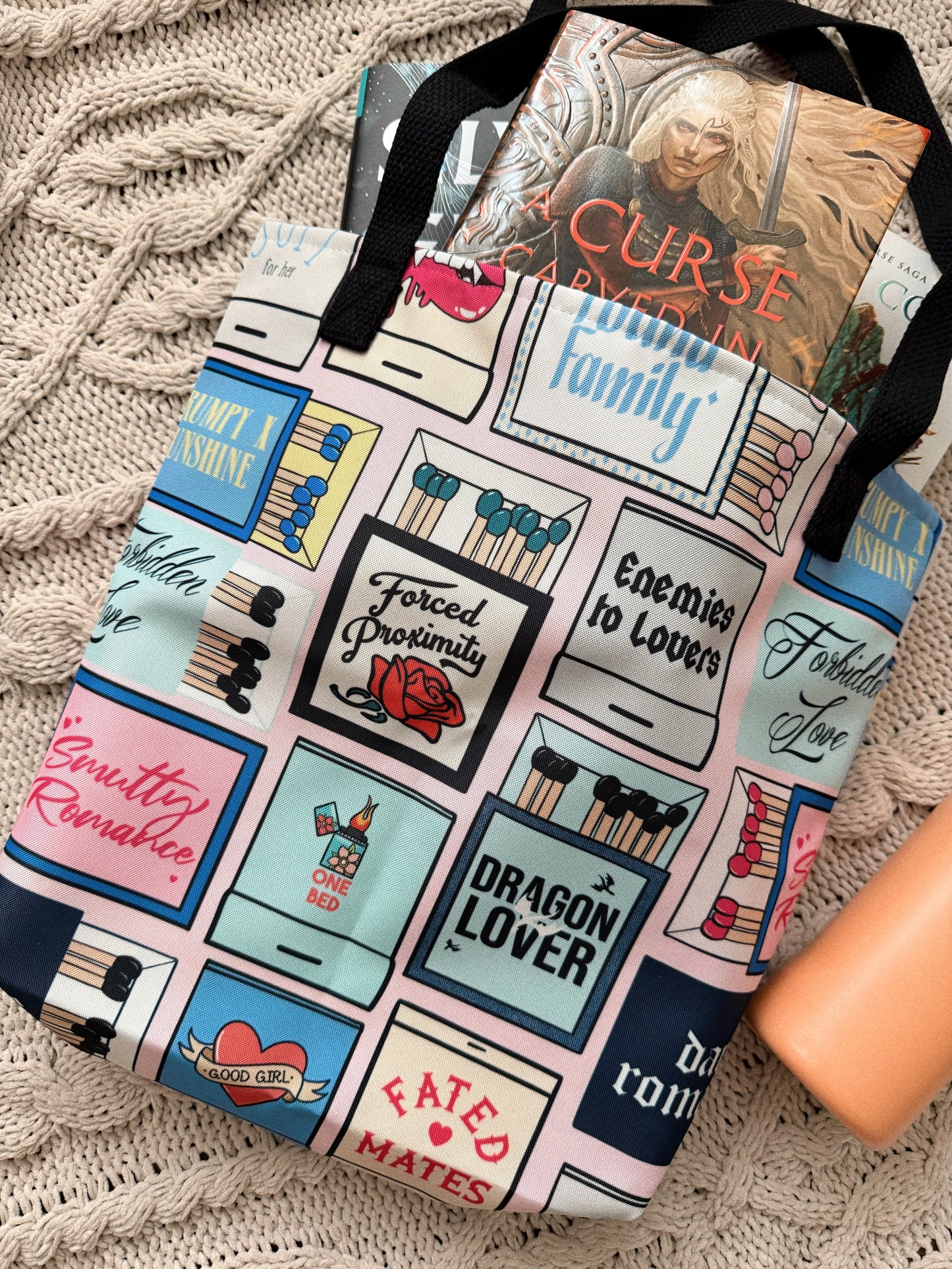 Matchbook Tote Bag