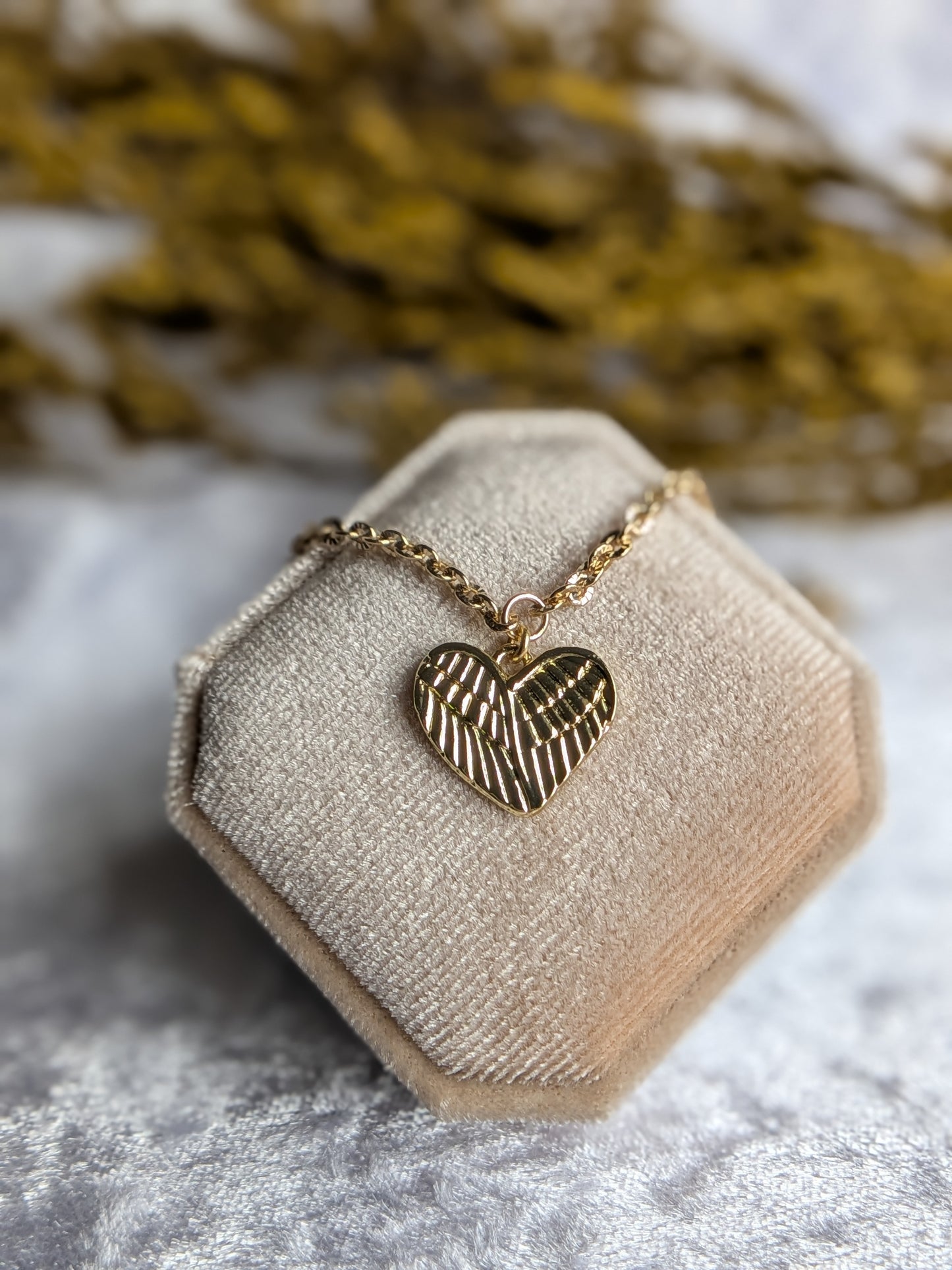 The Raven Wing Heart Necklace - The Ravenhood®