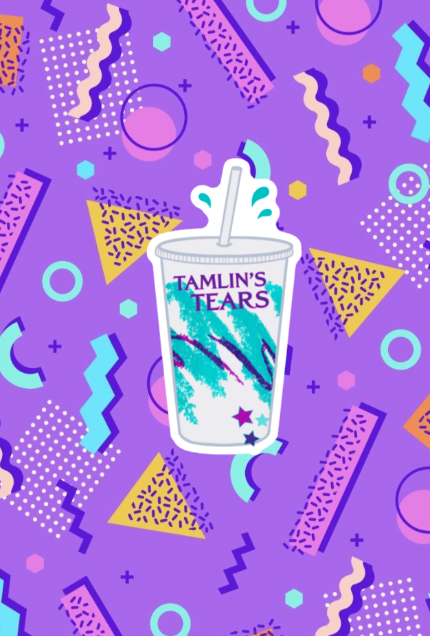 Tamlin's Tears Jazz Cup Sticker