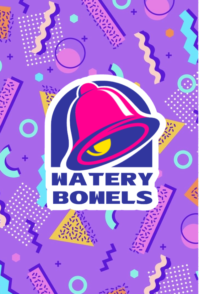 Watery Bowels Sticker