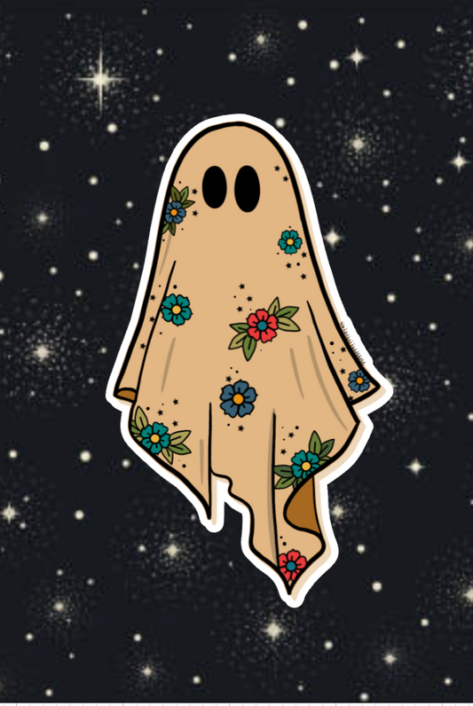 Flash Sheet Ghost Sticker