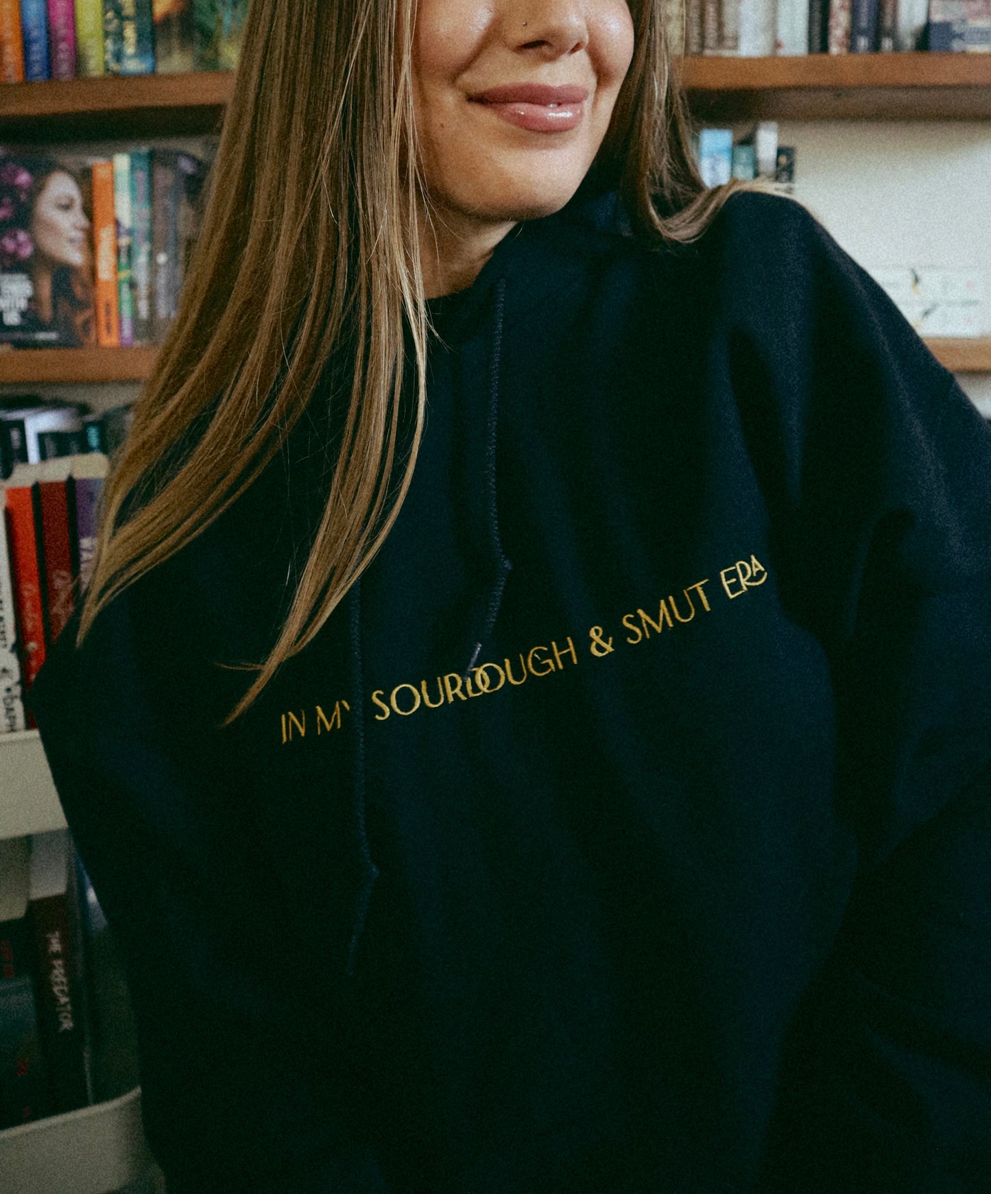 GLM x Merissa Embroidered Sourdough & Smut Hoodie