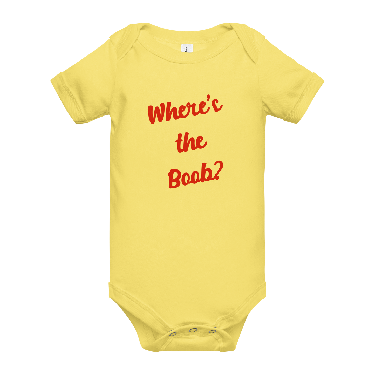 Where's the Boob? Onesie