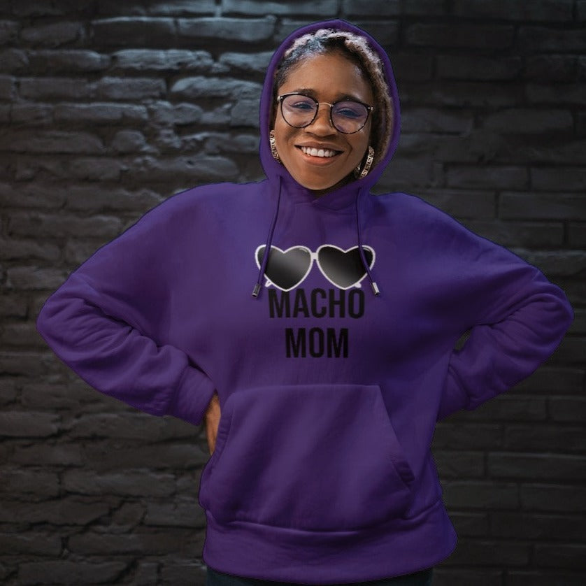 Macho Mom Premium Parody Hoodie