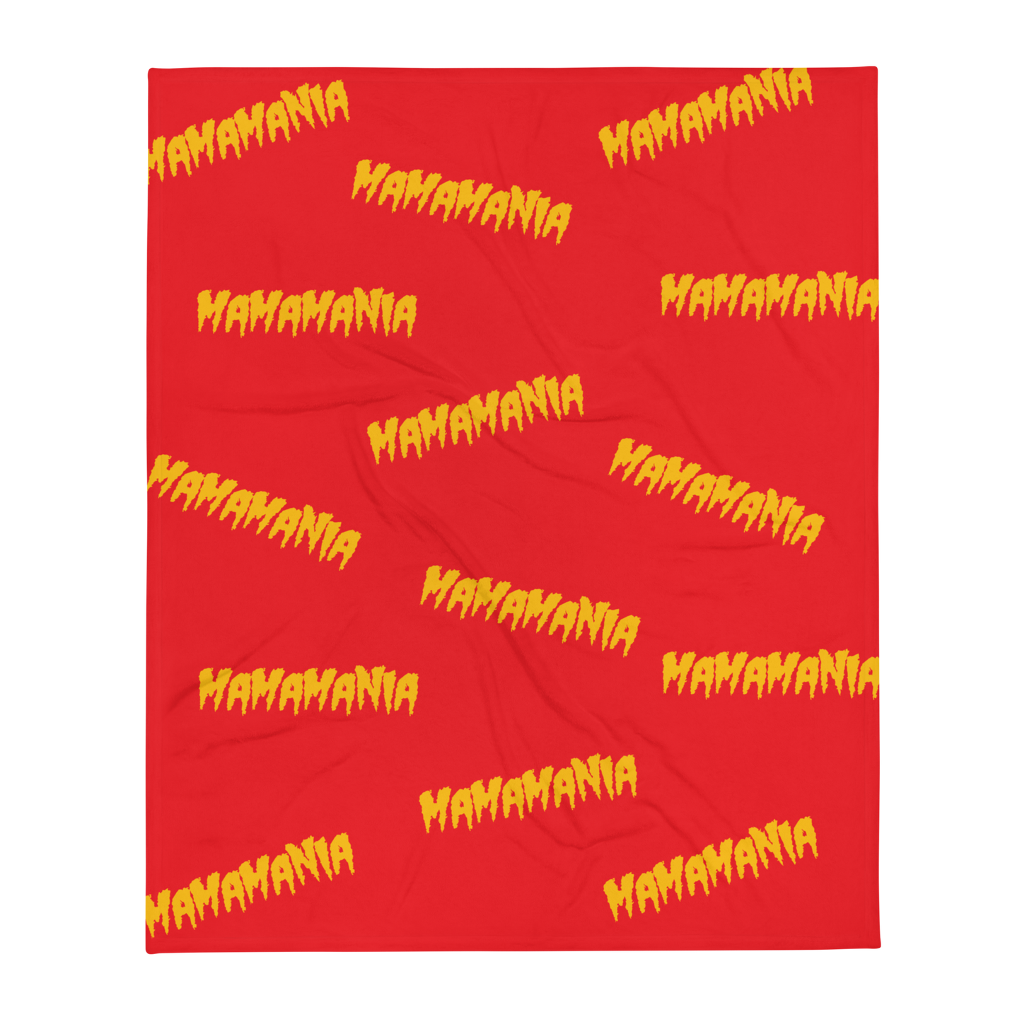 Mamamania Parody Throw Blanket