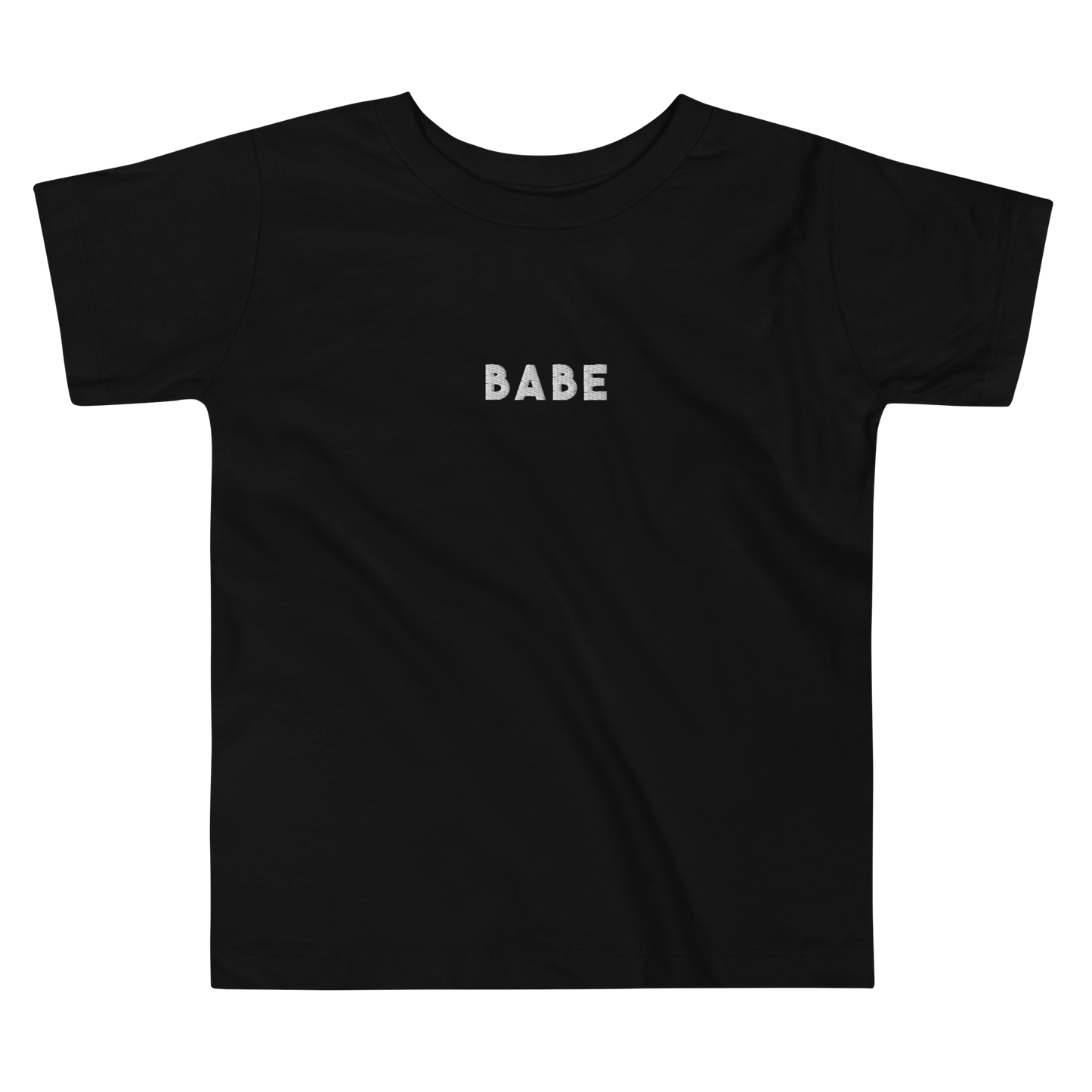 Babe Toddler Embroidered Tee