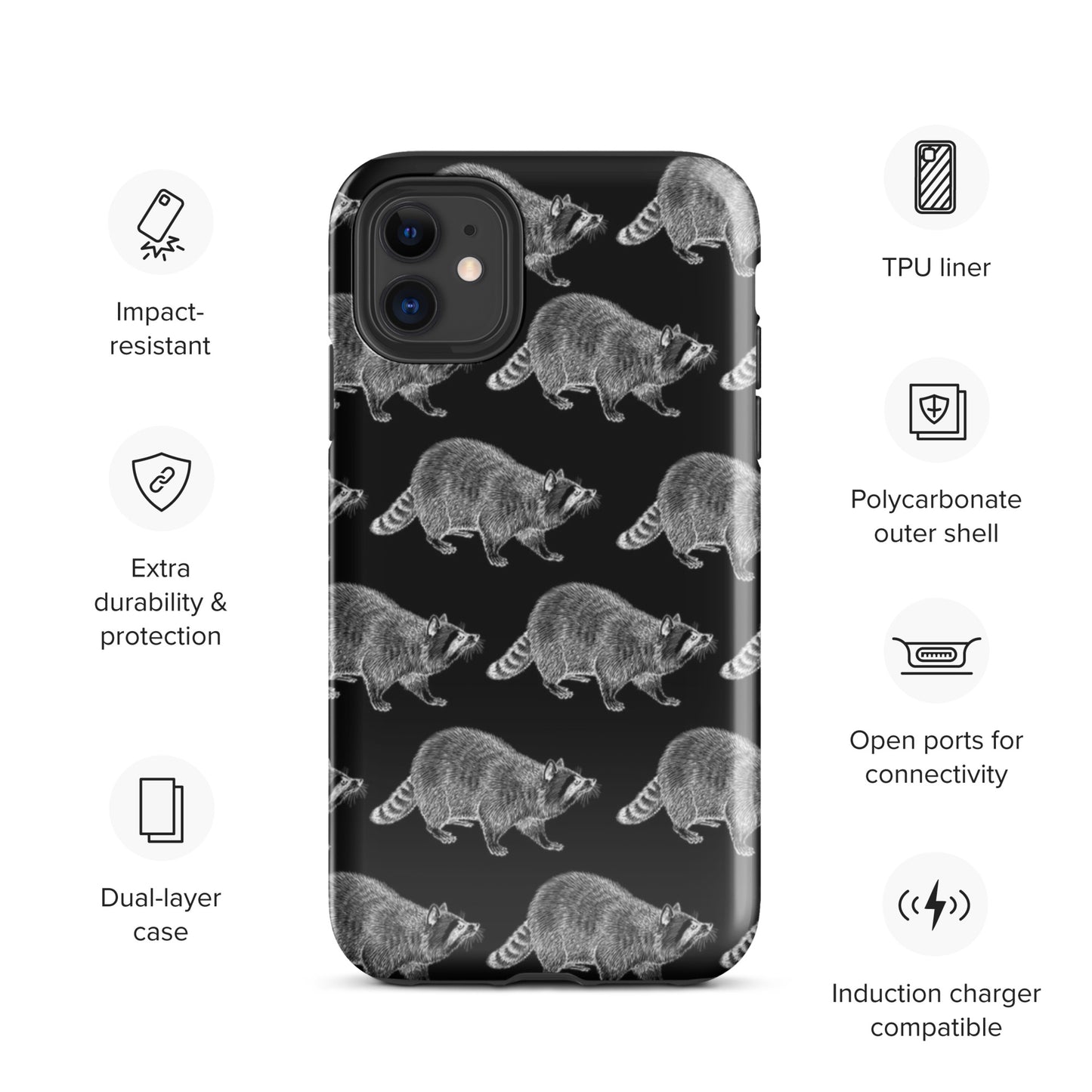 Trash Panda Tough Case for iPhone®