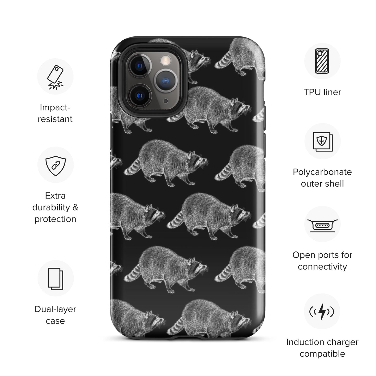 Trash Panda Tough Case for iPhone®