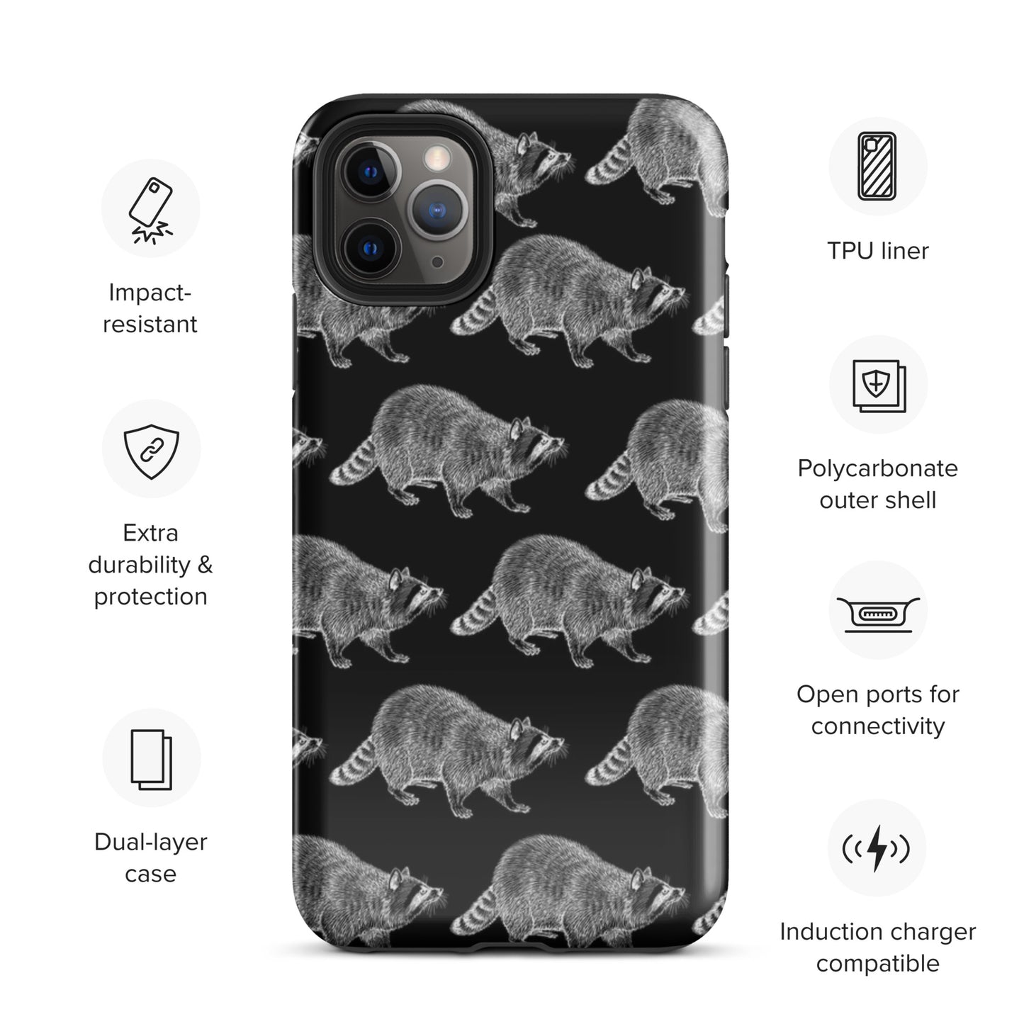 Trash Panda Tough Case for iPhone®